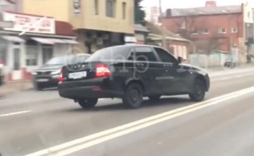 Очередной случай автохамства произошёл на улице Красных Партизан