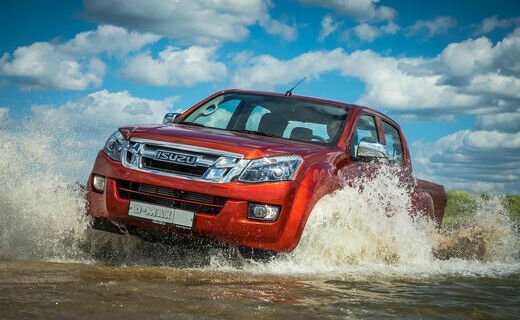 На автовыставке в Москве представили обновленную версию Isuzu D-Max.