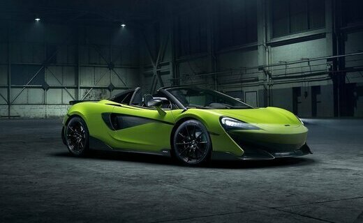 McLaren 600 LT Spider наберёт 200 км/ч за 8,4 секунды