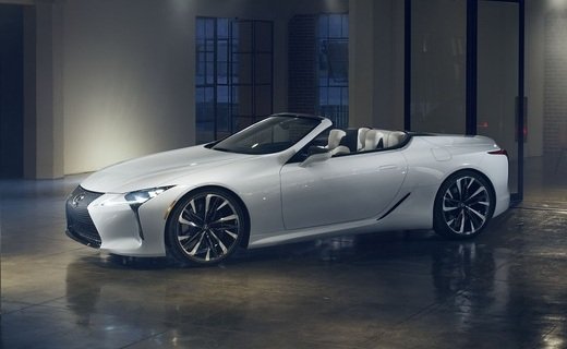 На автосалоне в Детройте представят Lexus LC Convertible Concept