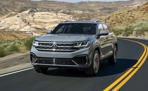 Новый VW Atlas Cross Sport имеет такую же колёсную базу, как и семиместный оригинал