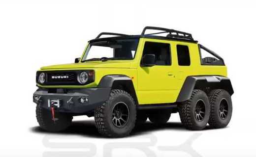 Новая модификация Suzuki Jimny разработана в студии SRK Designs